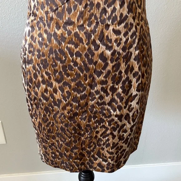 D&G Dolce & Gabbana 30/44 Leopard Print Women's Dress - Picture 3 of 13